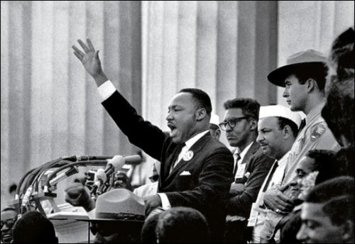Martin Luther King at the March on Washington
