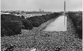 Crowd at the March on Washington