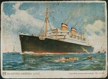 The MS St. Louis, a German translantic oceanliner